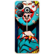 Чехол BoxFace Infinix Smart 8 Girl Pop Art