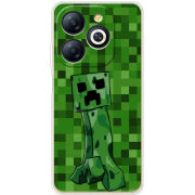 Чехол BoxFace Infinix Smart 8 Minecraft Creeper