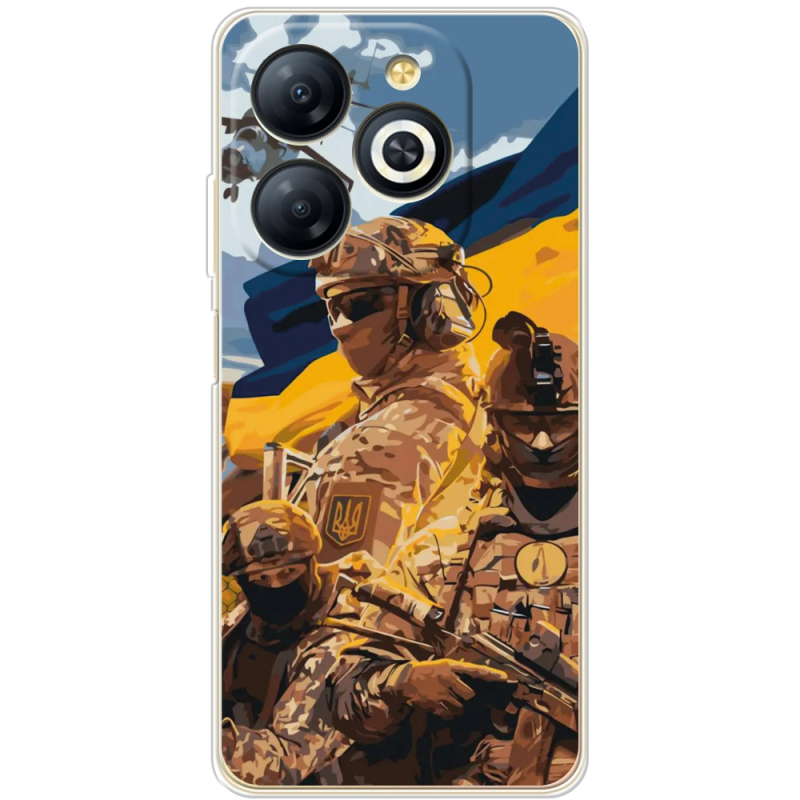 Чехол BoxFace Infinix Smart 8 Воїни ЗСУ