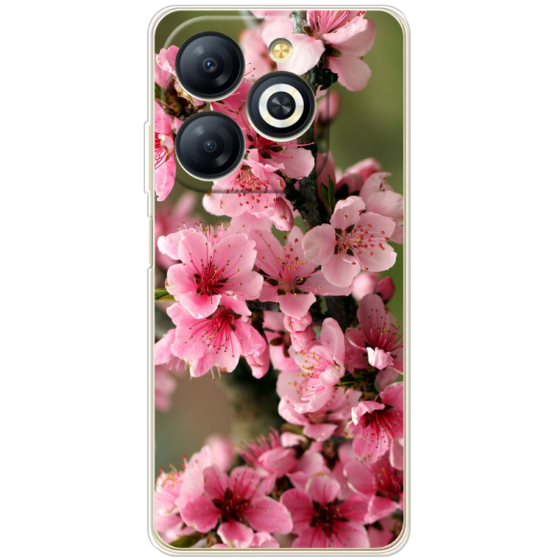 Чехол BoxFace Infinix Smart 8 Вишневые Цветы