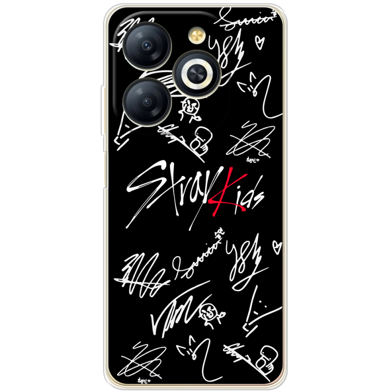 Чехол BoxFace Infinix Smart 8 Stray Kids автограф