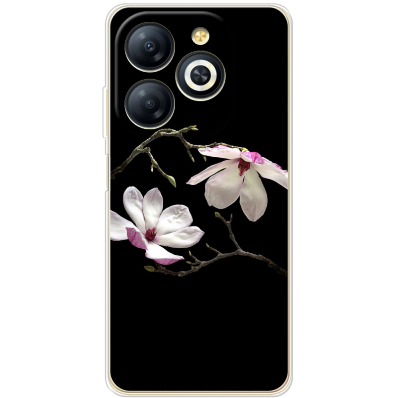 Чехол BoxFace Infinix Smart 8 Ночные Магнолии