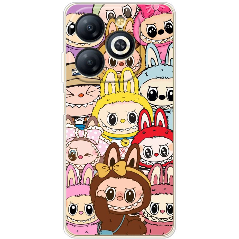 Чехол BoxFace Infinix Smart 8 Labubu
