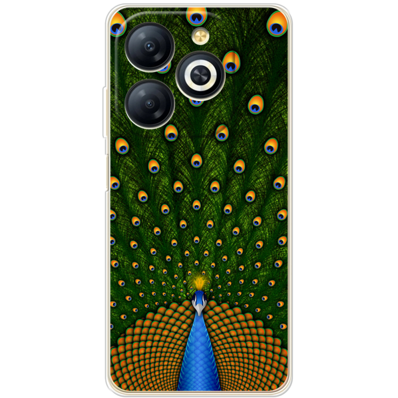 Чехол BoxFace Infinix Smart 8 Peacocks Tail