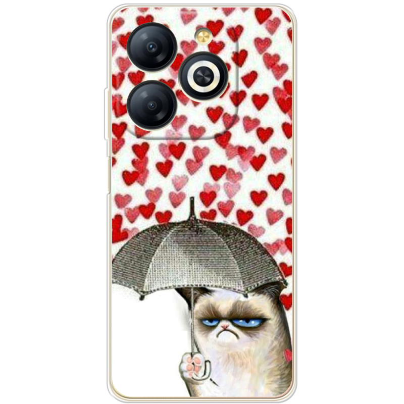 Чехол BoxFace Infinix Smart 8 Raining Hearts