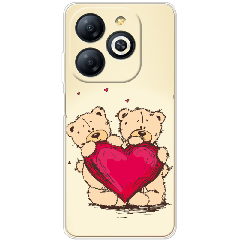 Чехол BoxFace Infinix Smart 8 Teddy Bear Love