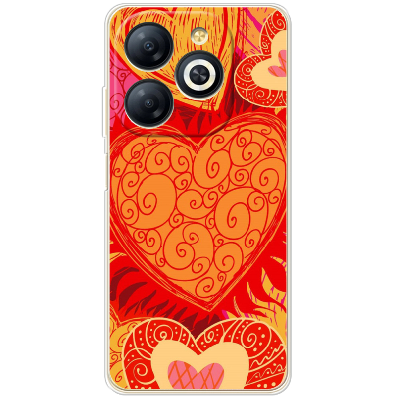 Чехол BoxFace Infinix Smart 8 Warm Hearts