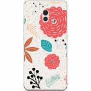 Чехол Uprint Meizu M6 Note Line Flowers