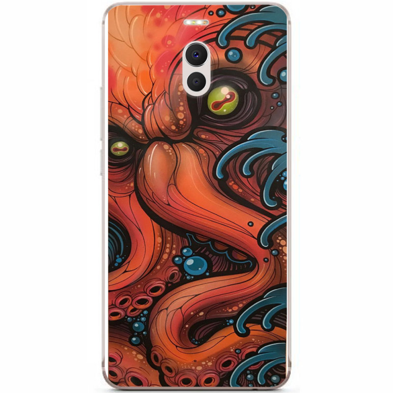 Чехол Uprint Meizu M6 Note Octopus