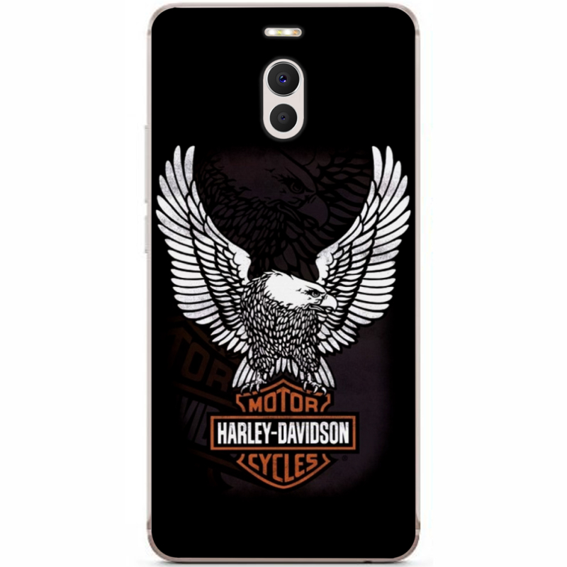 Чехол Uprint Meizu M6 Note Harley Davidson and eagle