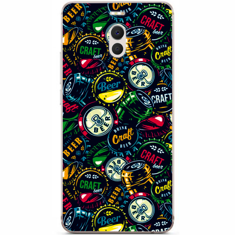 Чехол Uprint Meizu M6 Note Bottle Caps