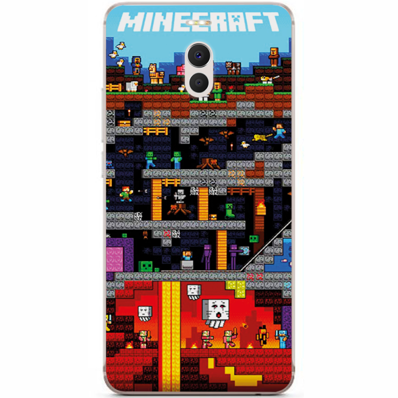 Чехол Uprint Meizu M6 Note Minecraft Lode Runner