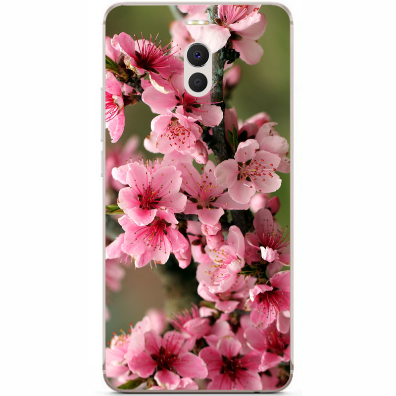 Чехол Uprint Meizu M6 Note Вишневые Цветы