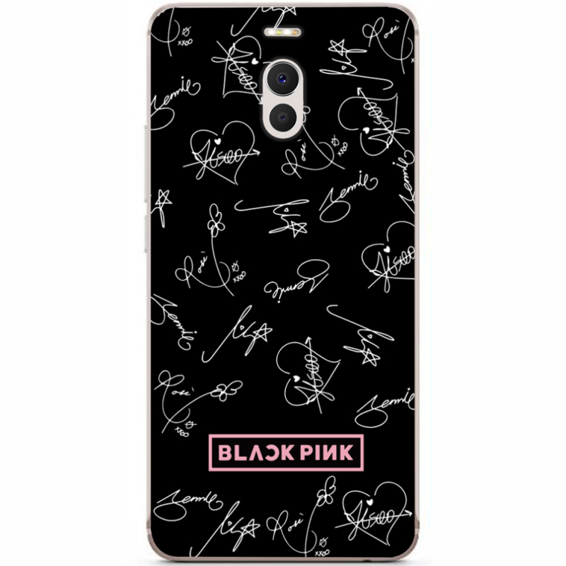 Чехол Uprint Meizu M6 Note Blackpink автограф