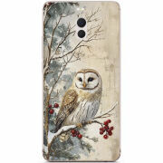 Чехол Uprint Meizu M6 Note Christmas Owl