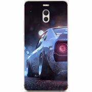 Чехол Uprint Meizu M6 Note Silver Car