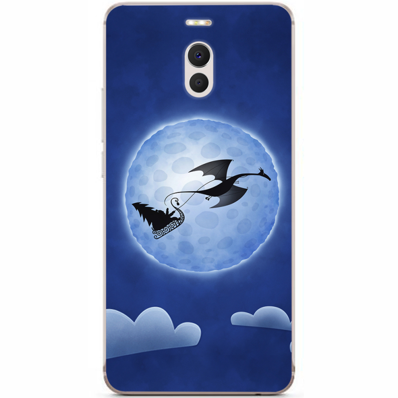 Чехол Uprint Meizu M6 Note Christmas Dragon