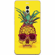 Чехол Uprint Meizu M6 Note Pineapple Skull