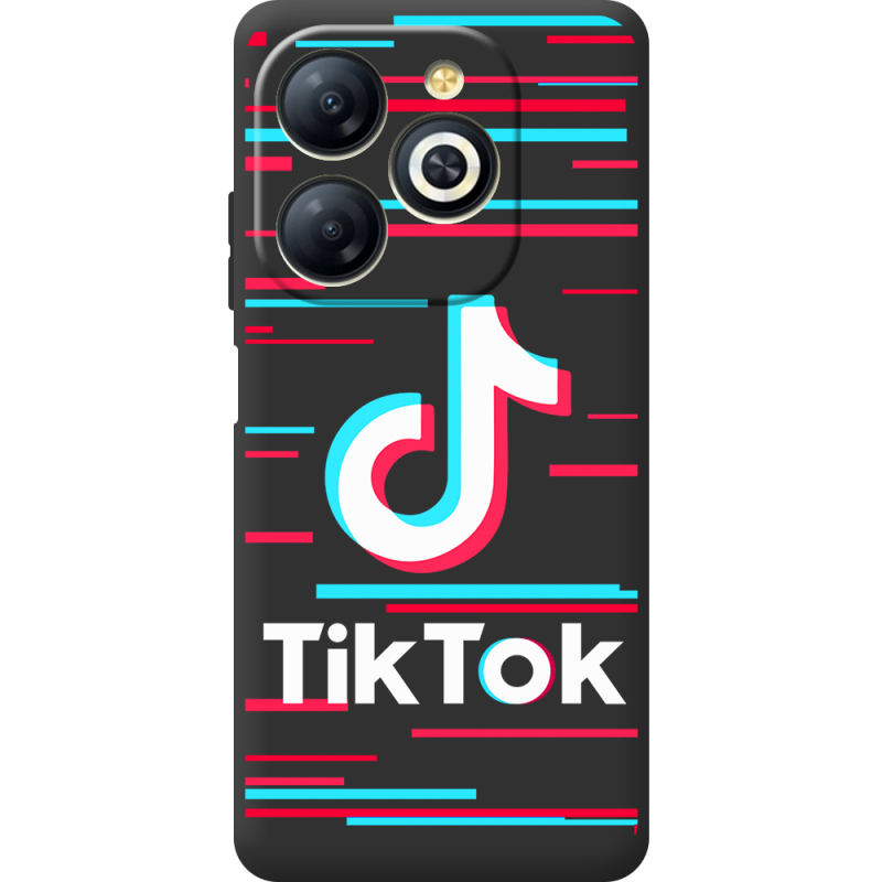 Черный чехол BoxFace Infinix Smart 8 Tik Tok