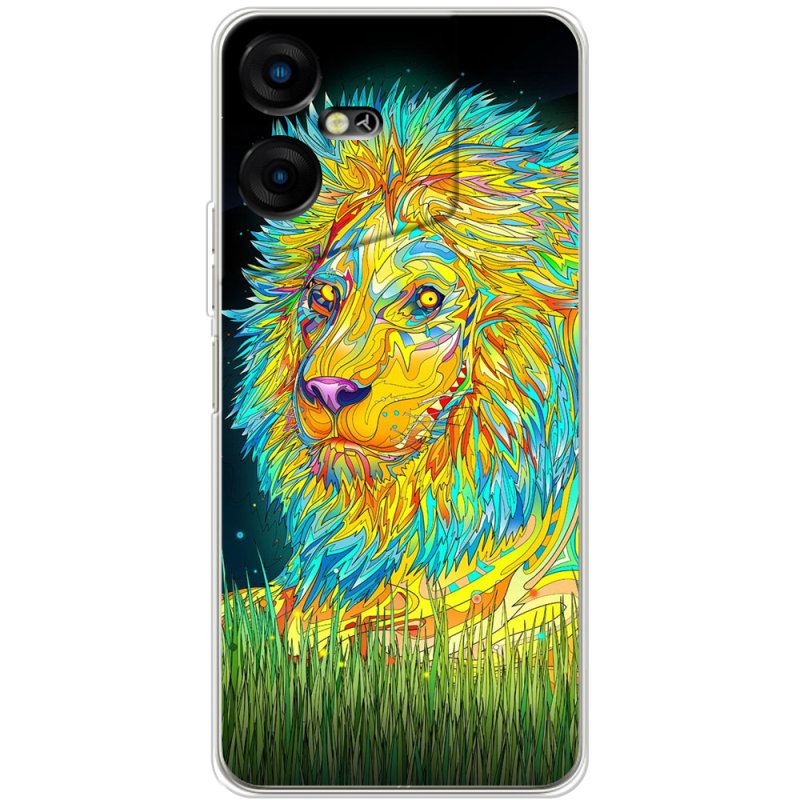 Чехол BoxFace Tecno POVA Neo 3 Moonlight Lion