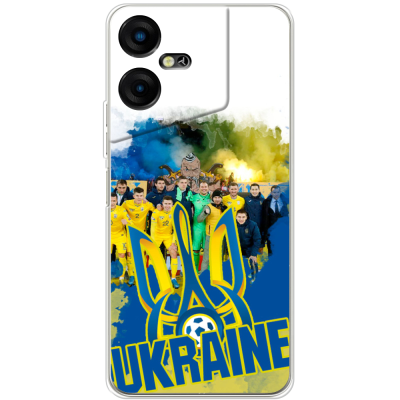 Чехол BoxFace Tecno POVA Neo 3 Ukraine national team