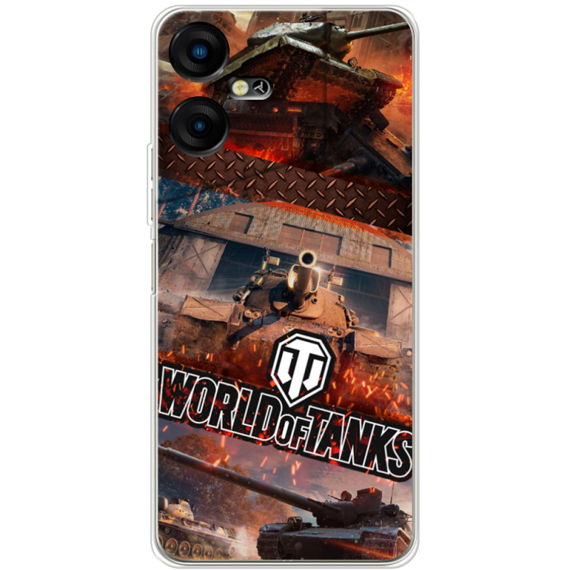 Чехол BoxFace Tecno POVA Neo 3 World Of Tanks