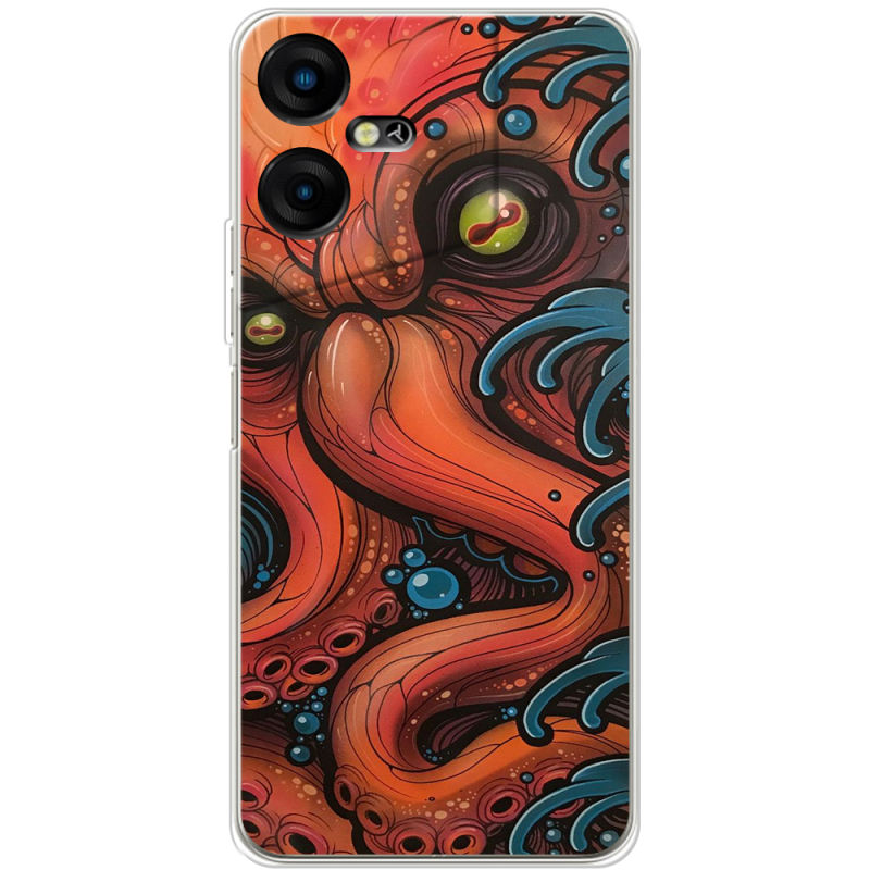 Чехол BoxFace Tecno POVA Neo 3 Octopus