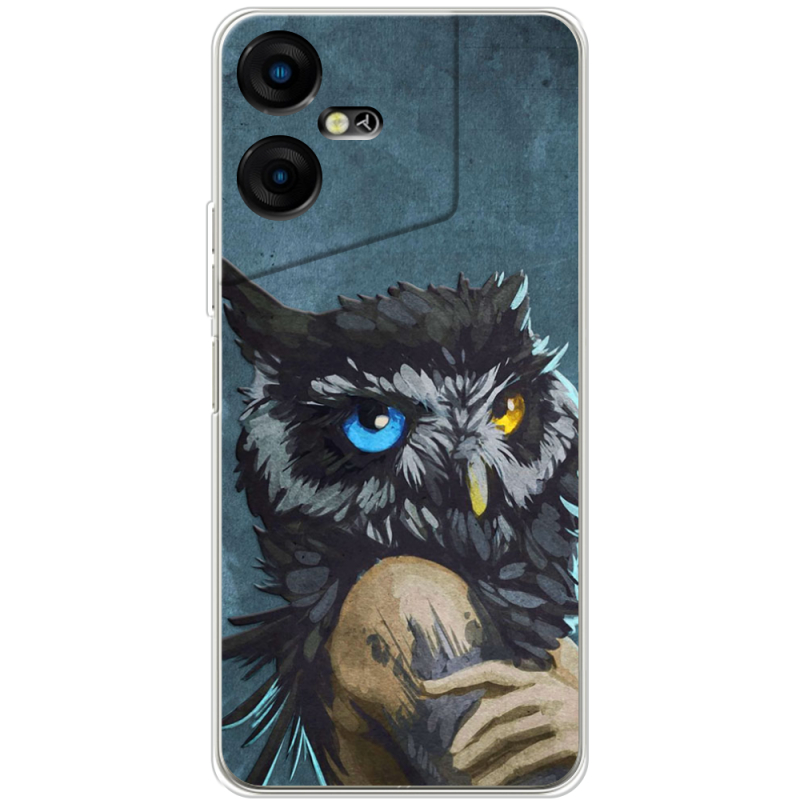 Чехол BoxFace Tecno POVA Neo 3 Owl Woman