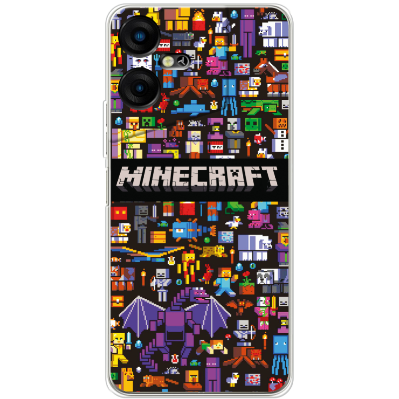 Чехол BoxFace Tecno POVA Neo 3 Minecraft Mobbery