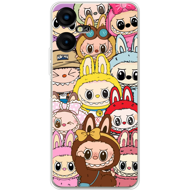 Чехол BoxFace Tecno POVA Neo 3 Labubu