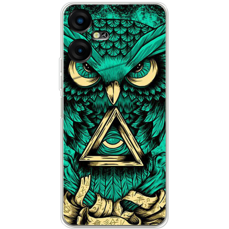 Чехол BoxFace Tecno POVA Neo 3 Masonic Owl