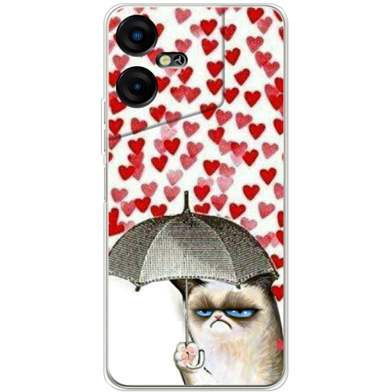 Чехол BoxFace Tecno POVA Neo 3 Raining Hearts