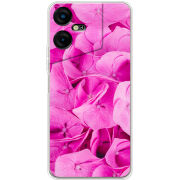 Чехол BoxFace Tecno POVA Neo 3 Pink Flowers