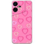 Чехол BoxFace Tecno POVA Neo 3 Sugar Hearts