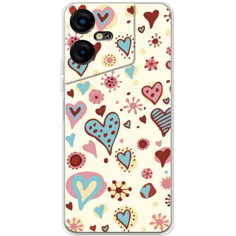 Чехол BoxFace Tecno POVA Neo 3 Be my Valentine