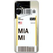 Прозрачный чехол BoxFace Tecno POVA Neo 3 Ticket Miami