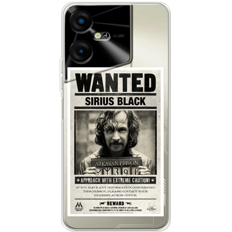 Прозрачный чехол BoxFace Tecno POVA Neo 3 Sirius Black