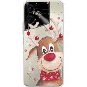 Прозрачный чехол BoxFace Tecno POVA Neo 3 Winter Deer