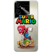 Прозрачный чехол BoxFace Tecno POVA Neo 3 Super Mario