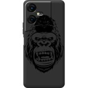 Черный чехол BoxFace Tecno POVA  Neo 3 Gorilla