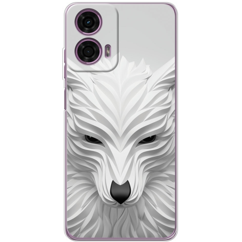 Чехол BoxFace Motorola G24 White Wolf