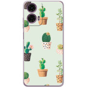 Чехол BoxFace Motorola G24 L-green Cacti