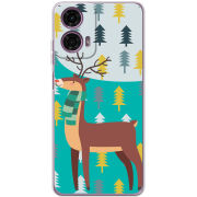 Чехол BoxFace Motorola G24 Foresty Deer