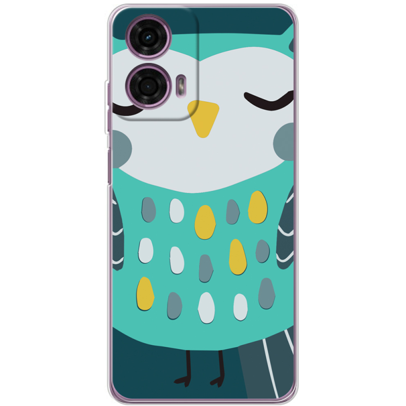 Чехол BoxFace Motorola G24 Green Owl