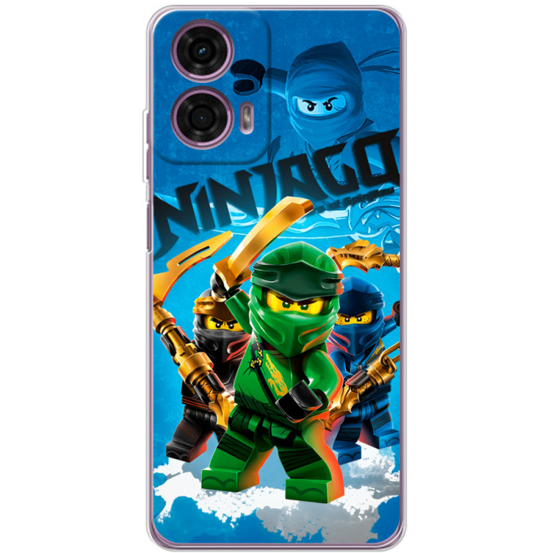 Чехол BoxFace Motorola G24 Lego Ninjago