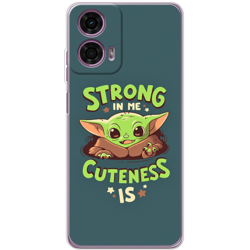 Чехол BoxFace Motorola G24 Strong in me Cuteness is