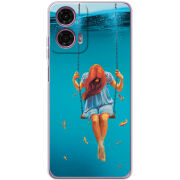 Чехол BoxFace Motorola G24 Girl In The Sea