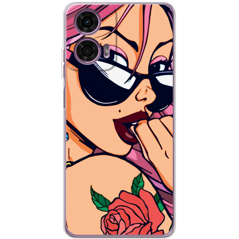 Чехол BoxFace Motorola G24 Pink Girl