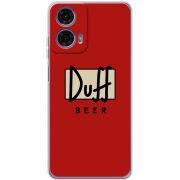 Чехол BoxFace Motorola G24 Duff beer