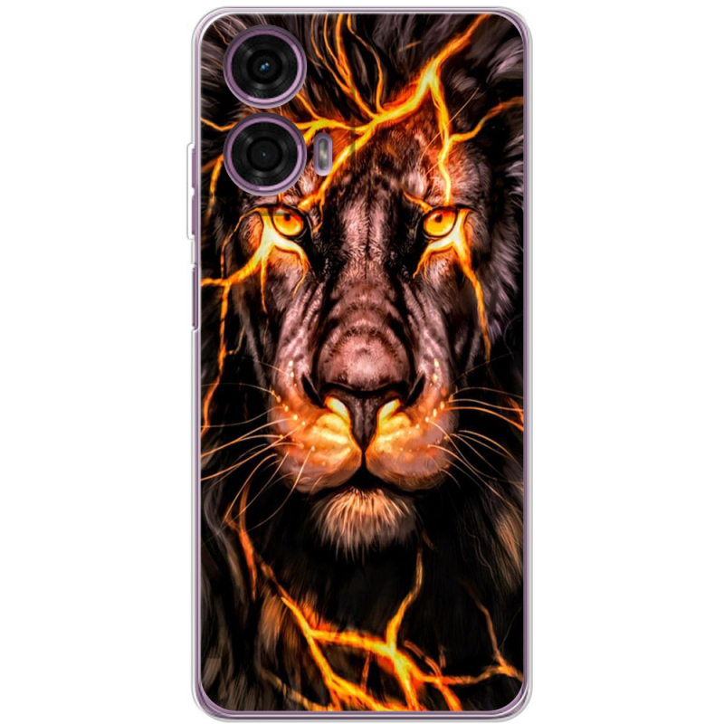 Чехол BoxFace Motorola G24 Fire Lion